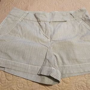 J. Crew Gray Striped Women Shorts